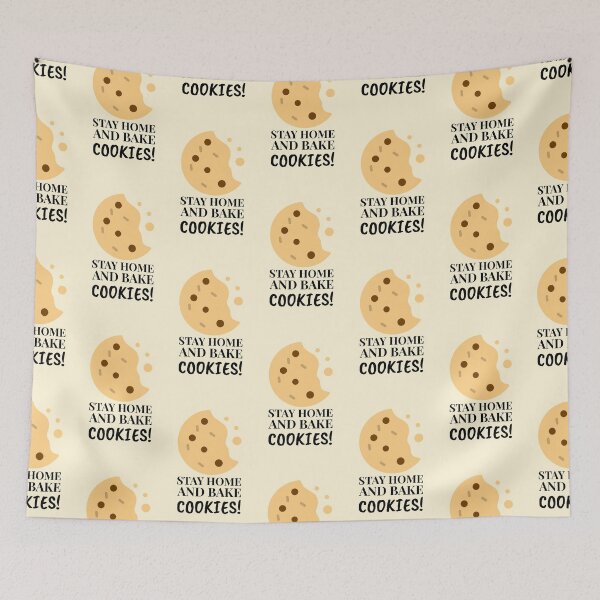 Item preview, Stay Home And Bake Cookies Bite Mark designed and sold by Telle Garcia.