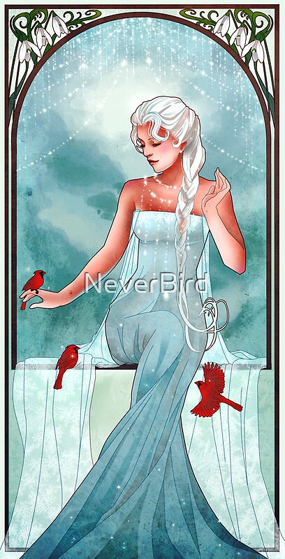 "Queen of Ice and Snow" by NeverBird | Redbubble