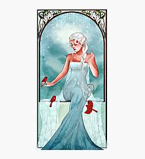 Lámina fotográfica Reina de hielo y nieve