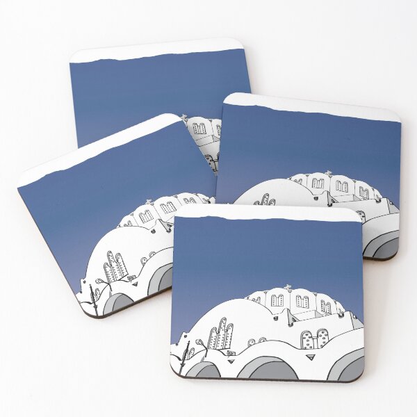 Item preview, Santorini Blue Sky Gallery designed and sold by LLLUID.