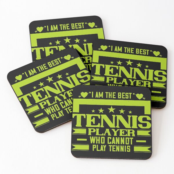 Item preview, I Am The Best Tennis Player Who Cannot Play Tennis designed and sold by GoodVibeDesign.