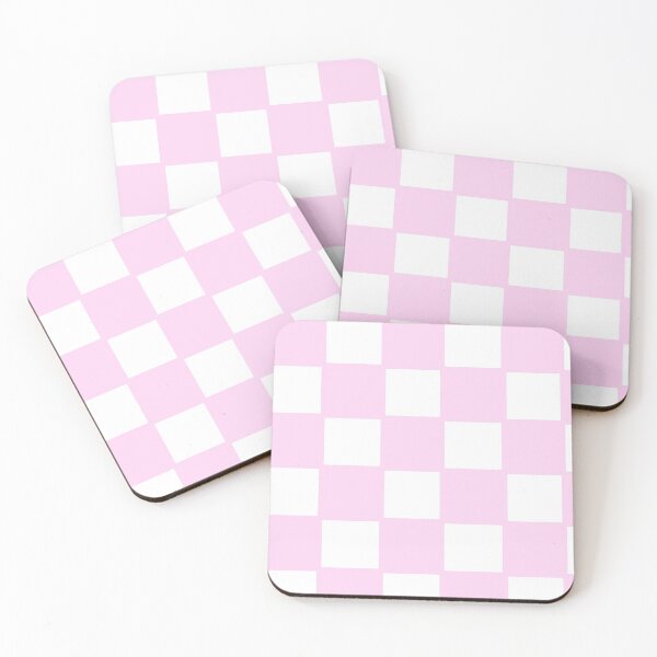Item preview, White and pink check  designed and sold by erinxswan.