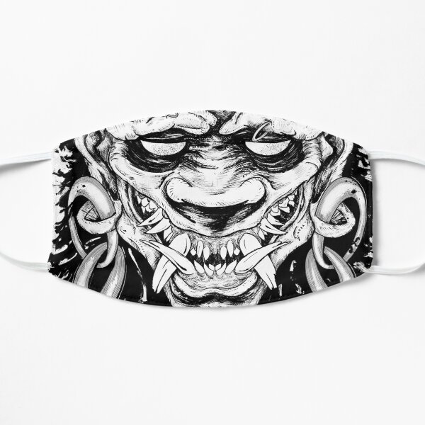 Oni Mask Flache Maske