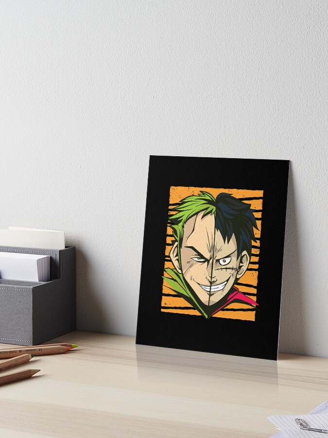 anime character strong | Art Board Print