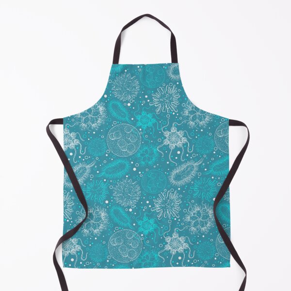 Item preview, Seamless pattern with microbes and viruses. designed and sold by kateja.