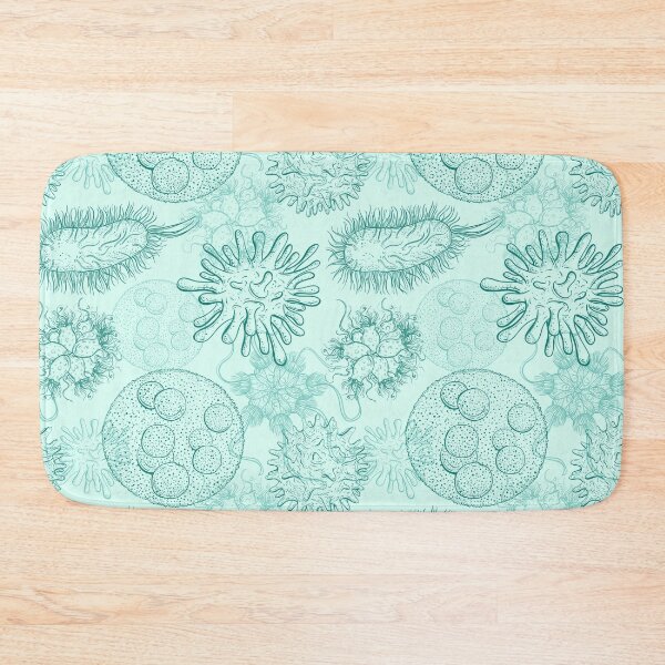 Item preview, Seamless pattern with microbes and viruses. designed and sold by kateja.
