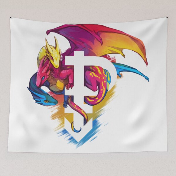 Item preview, Pansexual pandragons designed and sold by lovesuperkarma.