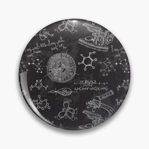 Item preview, Vintage seamless pattern old chemistry laboratory with microscope and formulas. designed and sold by kateja.