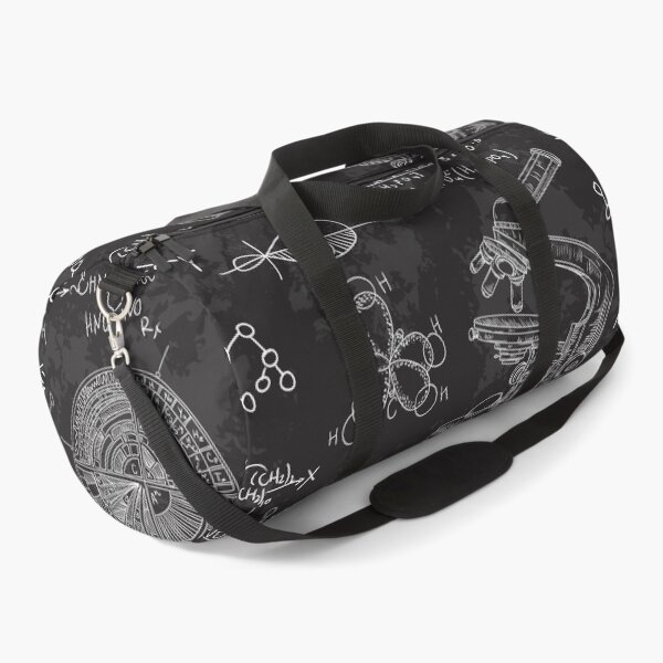Item preview, Vintage seamless pattern old chemistry laboratory with microscope and formulas. designed and sold by kateja.