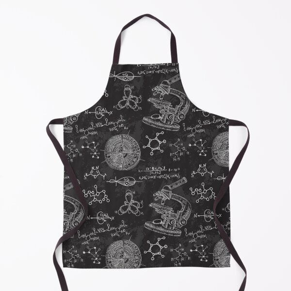 Item preview, Vintage seamless pattern old chemistry laboratory with microscope and formulas. designed and sold by kateja.