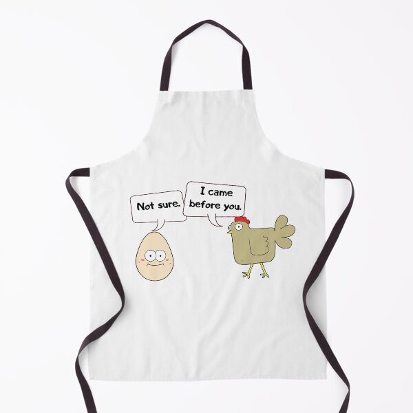 Item preview, Chicken and Egg meme Funny egg and chicken evolution designed and sold by OneTimeEngineer.