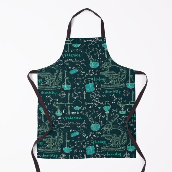 Item preview, Vintage seamless pattern old chemistry laboratory with microscope, tubes and formulas. designed and sold by kateja.