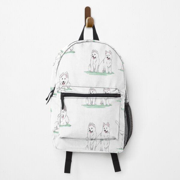 Item preview, Playful puppies - White Swiss Shepherd designed and sold by amyccreative.