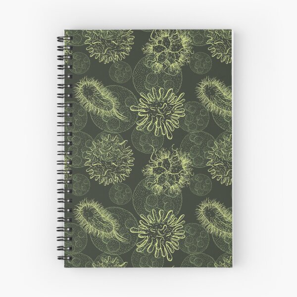 Item preview, Seamless pattern with microbes and viruses. designed and sold by kateja.