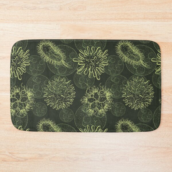 Item preview, Seamless pattern with microbes and viruses. designed and sold by kateja.