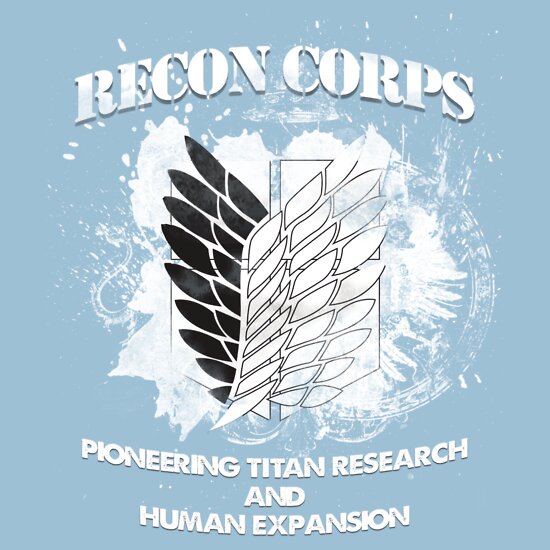 Recon Corps Unisex T Shirt A T Shirt Of Anime Merch