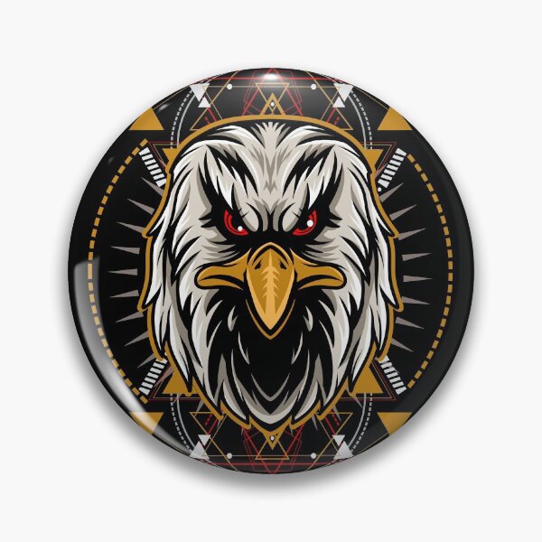 Item preview, Geometric Cool Eagle designed and sold by VibrantGifts.