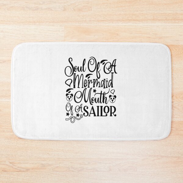 Item preview, Soul of a Mermaid Mouth of a Sailor: A Funny quote shirt.   designed and sold by fajali master.