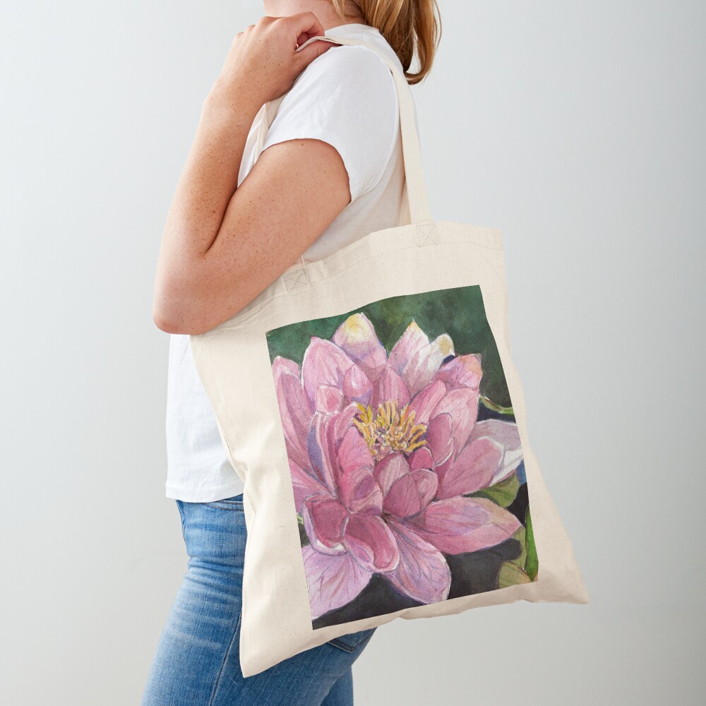 Water Lily Tote Bag