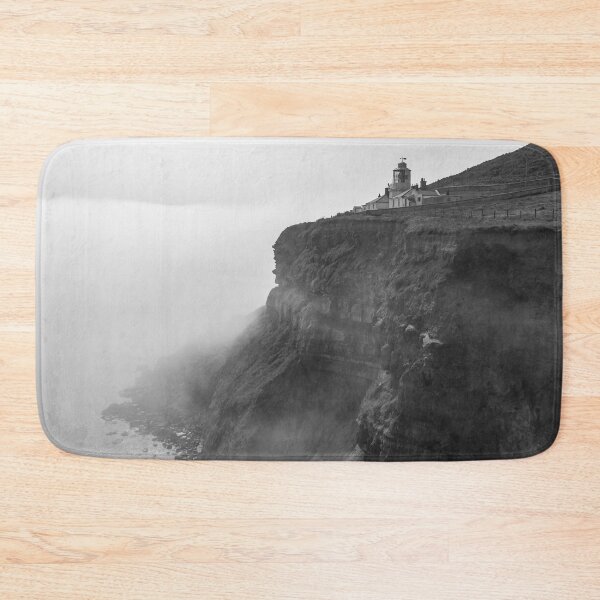 Item preview, Whitby lighthouse as the fog rolls in designed and sold by grumpykeith.