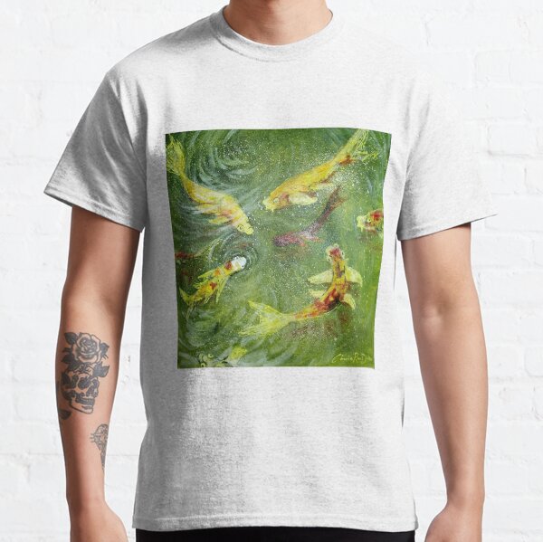 Koi Fish Pond Classic T-Shirt