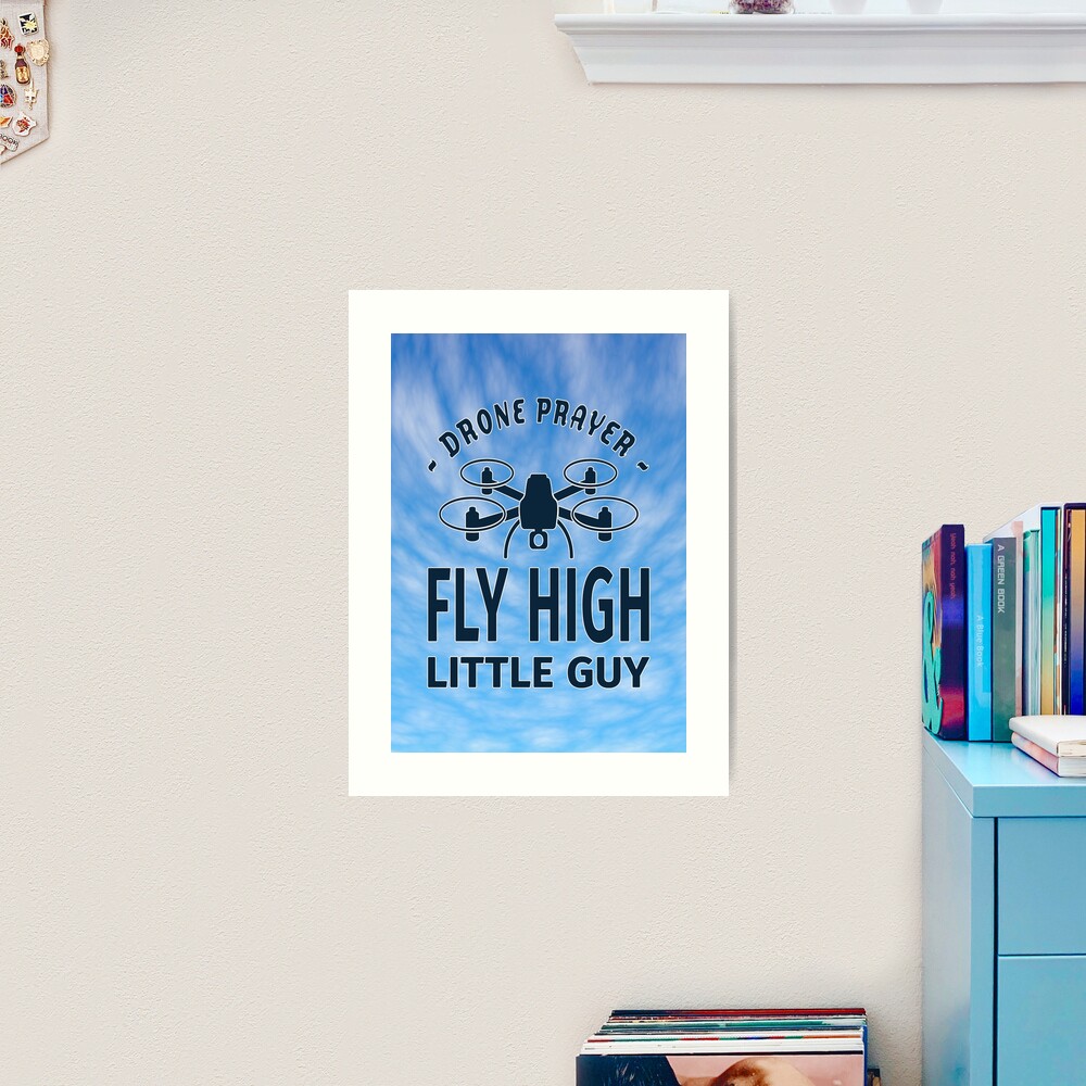 Drone Prayer. Art Print