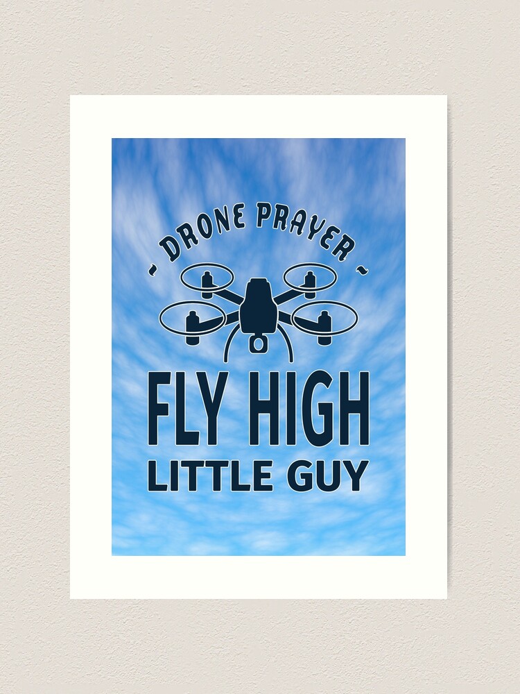 Alternate view of Drone Prayer. Art Print