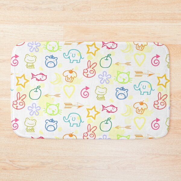 Item preview, Multicolor Animals And Different Shapes Pattern designed and sold by ZophiaSolaris.