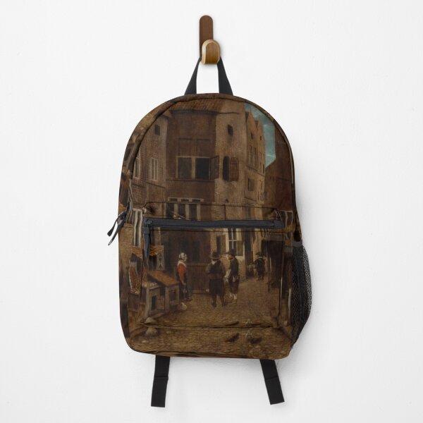 Item preview, Street Scene - Jacobus Vrel designed and sold by themasters.