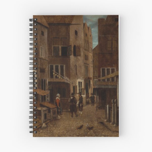 Item preview, Street Scene - Jacobus Vrel designed and sold by themasters.