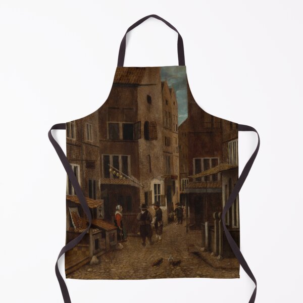 Item preview, Street Scene - Jacobus Vrel designed and sold by themasters.