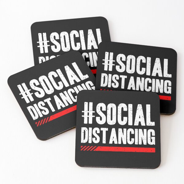 Item preview, Hashtag Social Distancing designed and sold by Dewirumbaina.