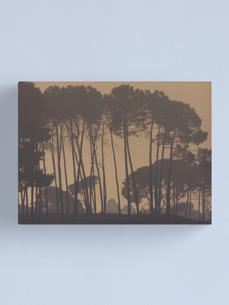 Alternate view of Smoke gets in your eyes Canvas Print
