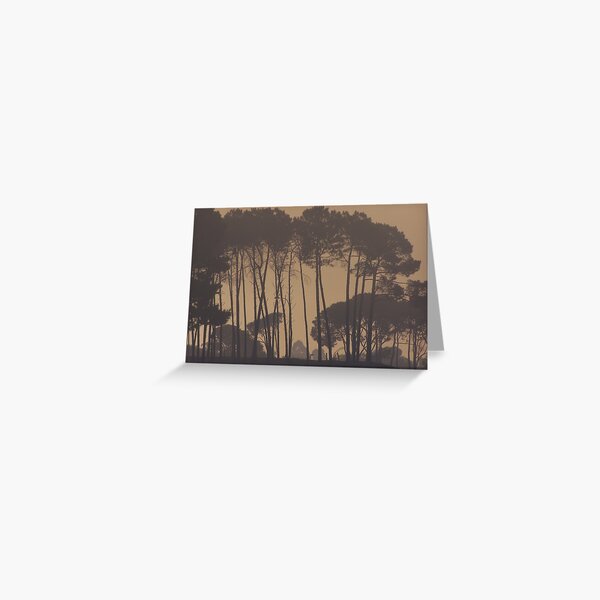 Smoke gets in your eyes Greeting Card