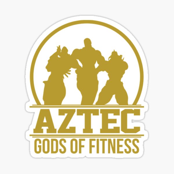 Aztec Gods of Fitness jojos.bizarre adventure - Sticker