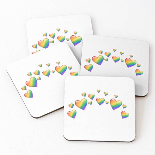 Item preview, Rainbow Hearts designed and sold by Designs By Creation.