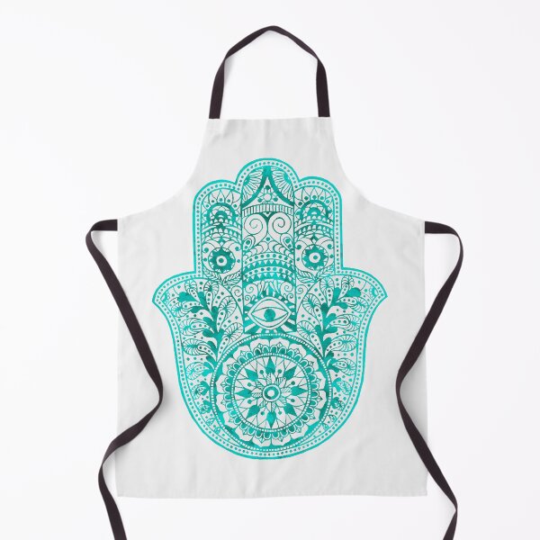 Item preview, Turquoise Hamsa Hand designed and sold by maryedenoa.