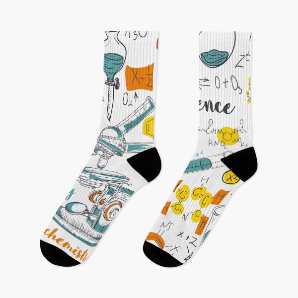 Item preview, Vintage seamless pattern old chemistry laboratory with microscope, tubes and formulas designed and sold by kateja.