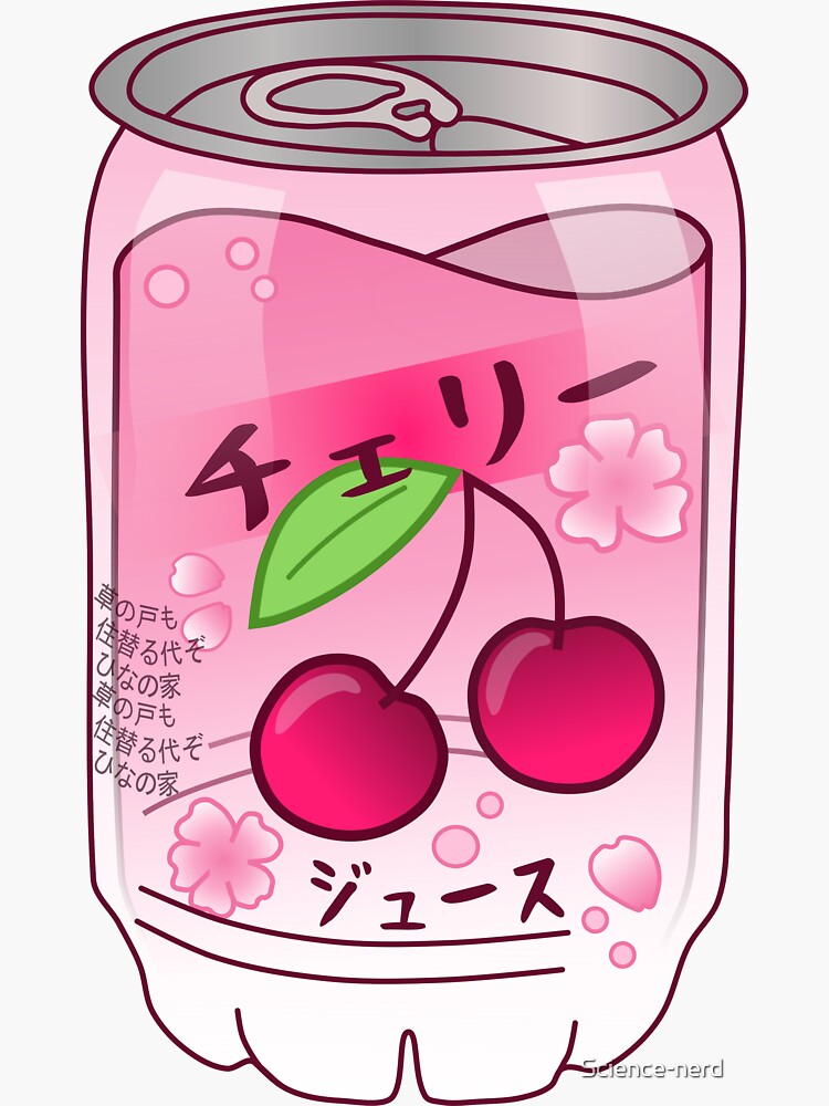 Japanese Soda Drink Stickers 