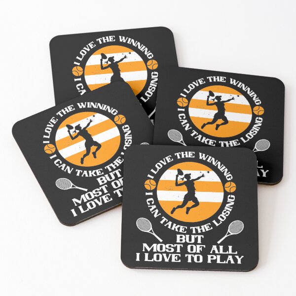Item preview, I Love The Winning, I Can Take The Losing, But Most Of All I Love To Play designed and sold by GoodVibeDesign.