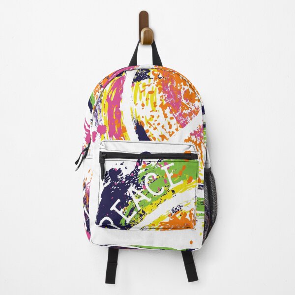 Item preview, Hippie peace symbol. Peace and love. Colorful grunge style art. designed and sold by kateja.