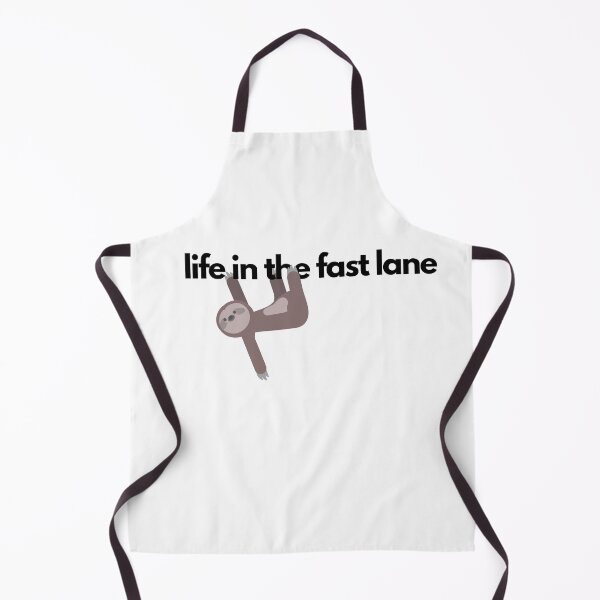 Item preview, life in the fast lane sloth designed and sold by rosiebeeston.