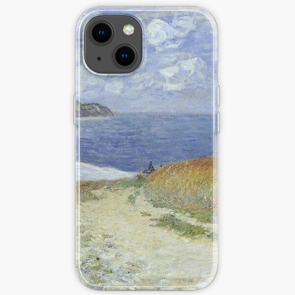 Claude Monet - The Passage To The Sea Near Pourville, 1882 iPhone Soft Case