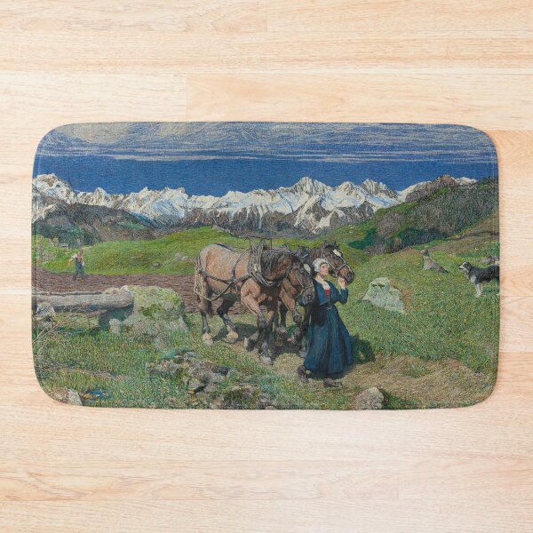 Item preview, Spring in the Alps - Giovanni Segantini designed and sold by themasters.