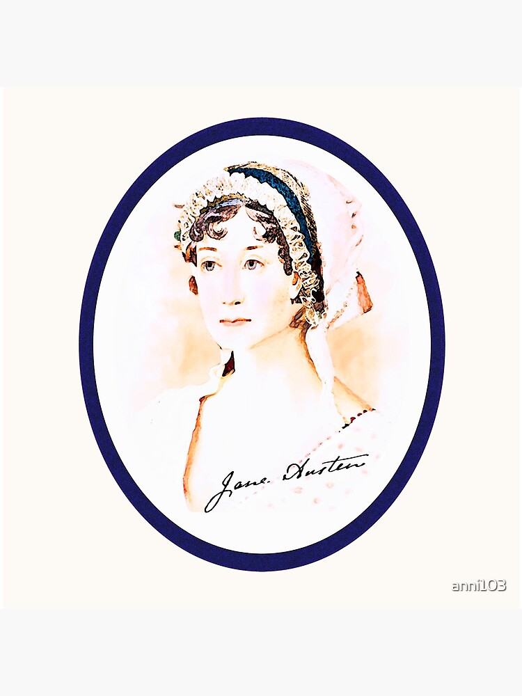 Portrait of a Lady Writer - Jane Austen by anni103