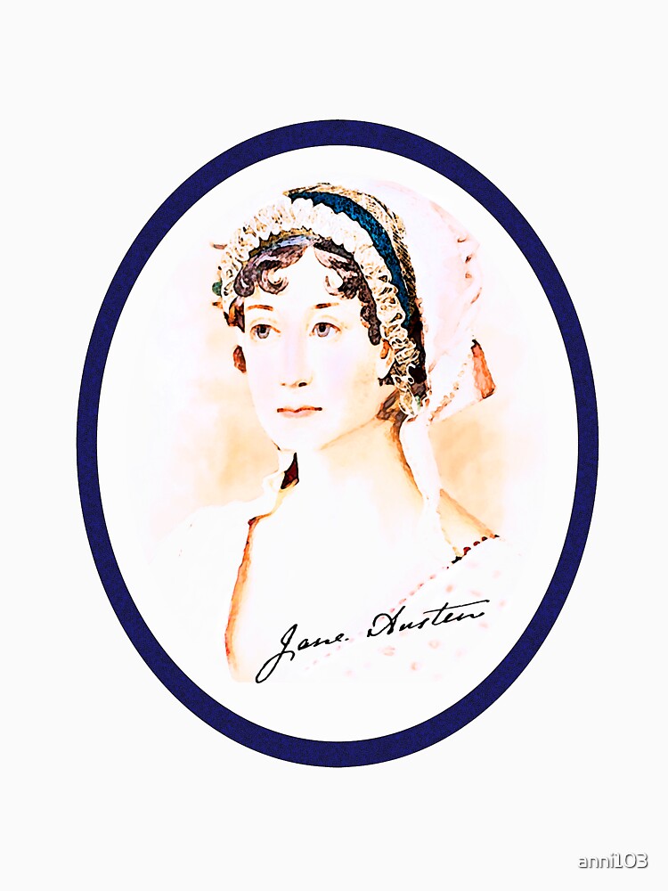 Portrait of a Lady Writer - Jane Austen by anni103