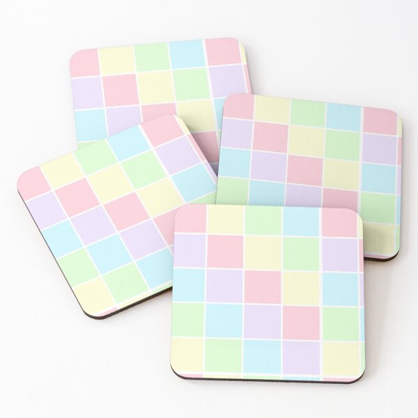 Item preview, Pastel rainbow grid  designed and sold by erinxswan.