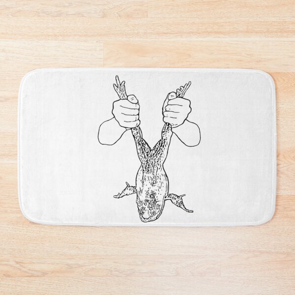 Item preview, Frog Gigger holding a frog after gigging under moon light designed and sold by frankheights.