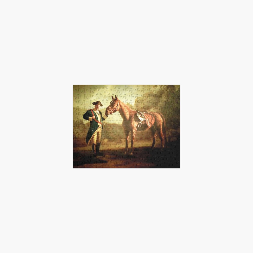Tony Soprano Commendatore Horse Painting Jigsaw Puzzle