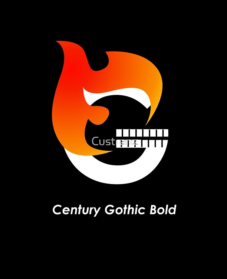 century gothic bold